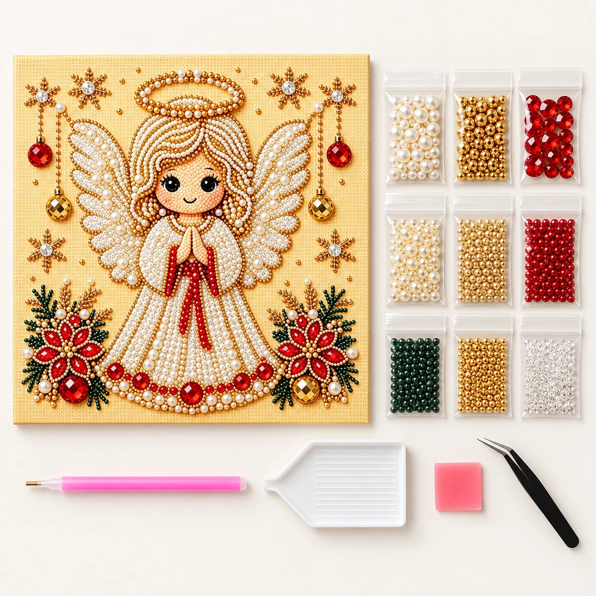 Christmas Angel pearl painting kit