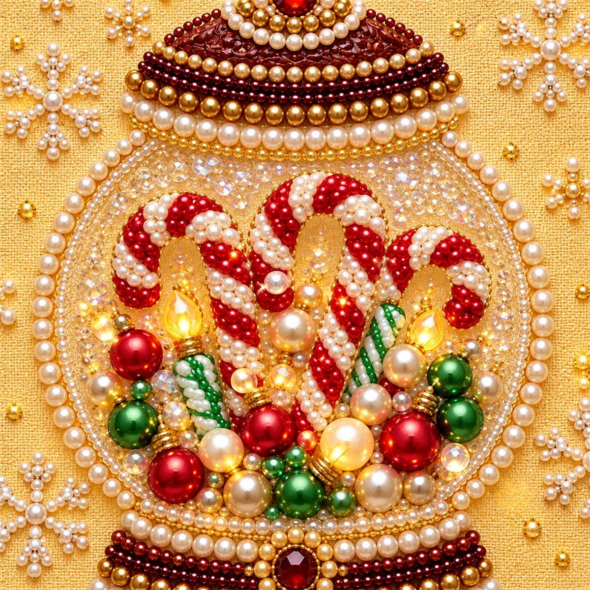 Christmas Candy Jar — detail image