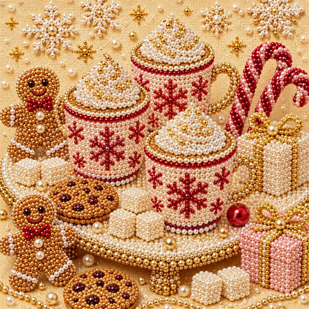 Christmas Cocoa Gingerbread Treats — detail image