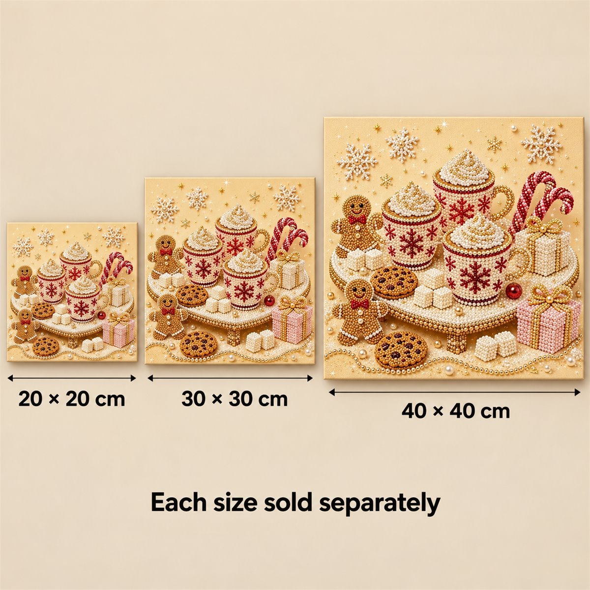 Christmas Cocoa Gingerbread Treats — size image