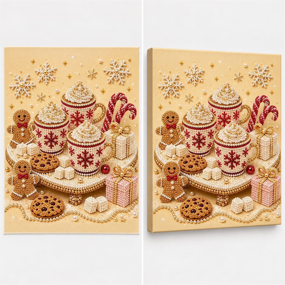 Christmas Cocoa Gingerbread Treats — style image