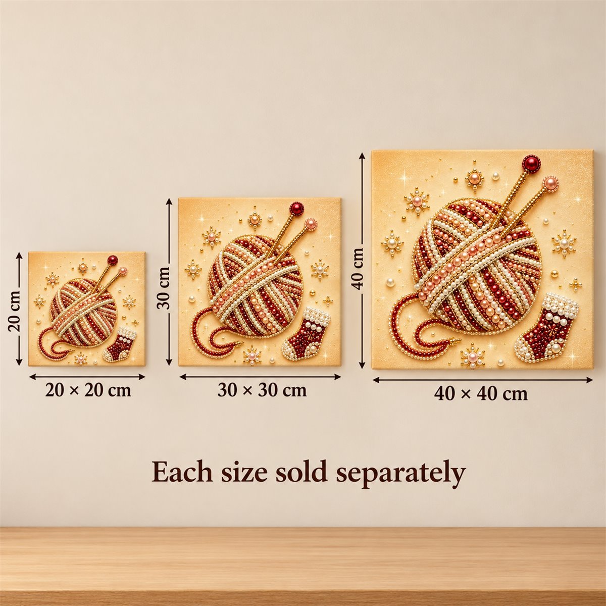 Christmas Knitting Yarn — size image