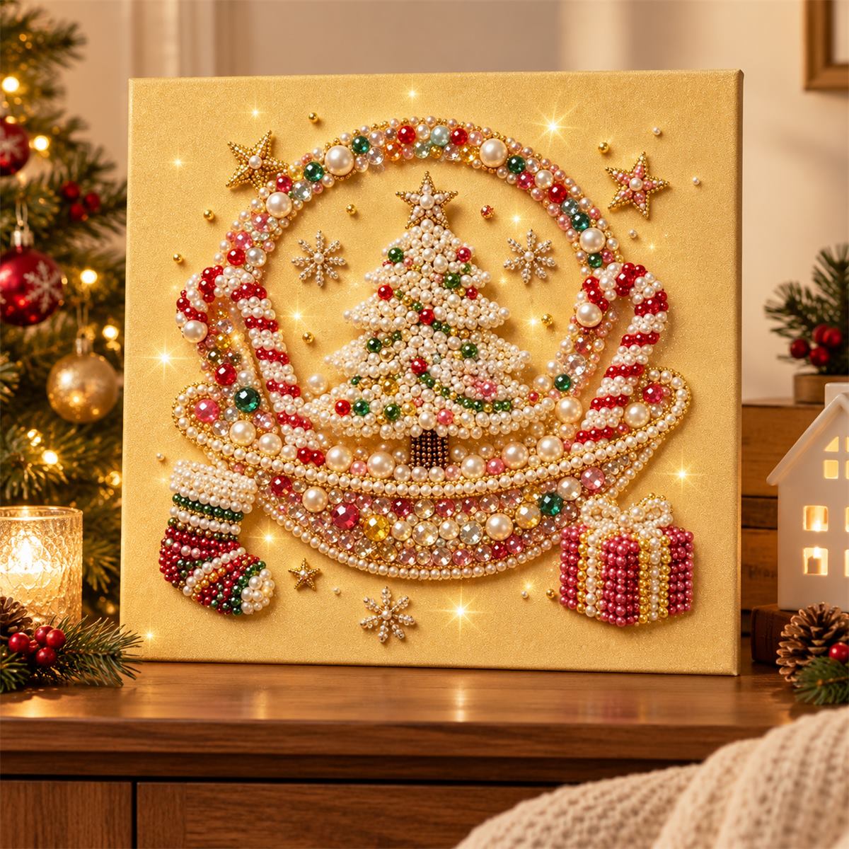Christmas Tree Snow Globe — room image