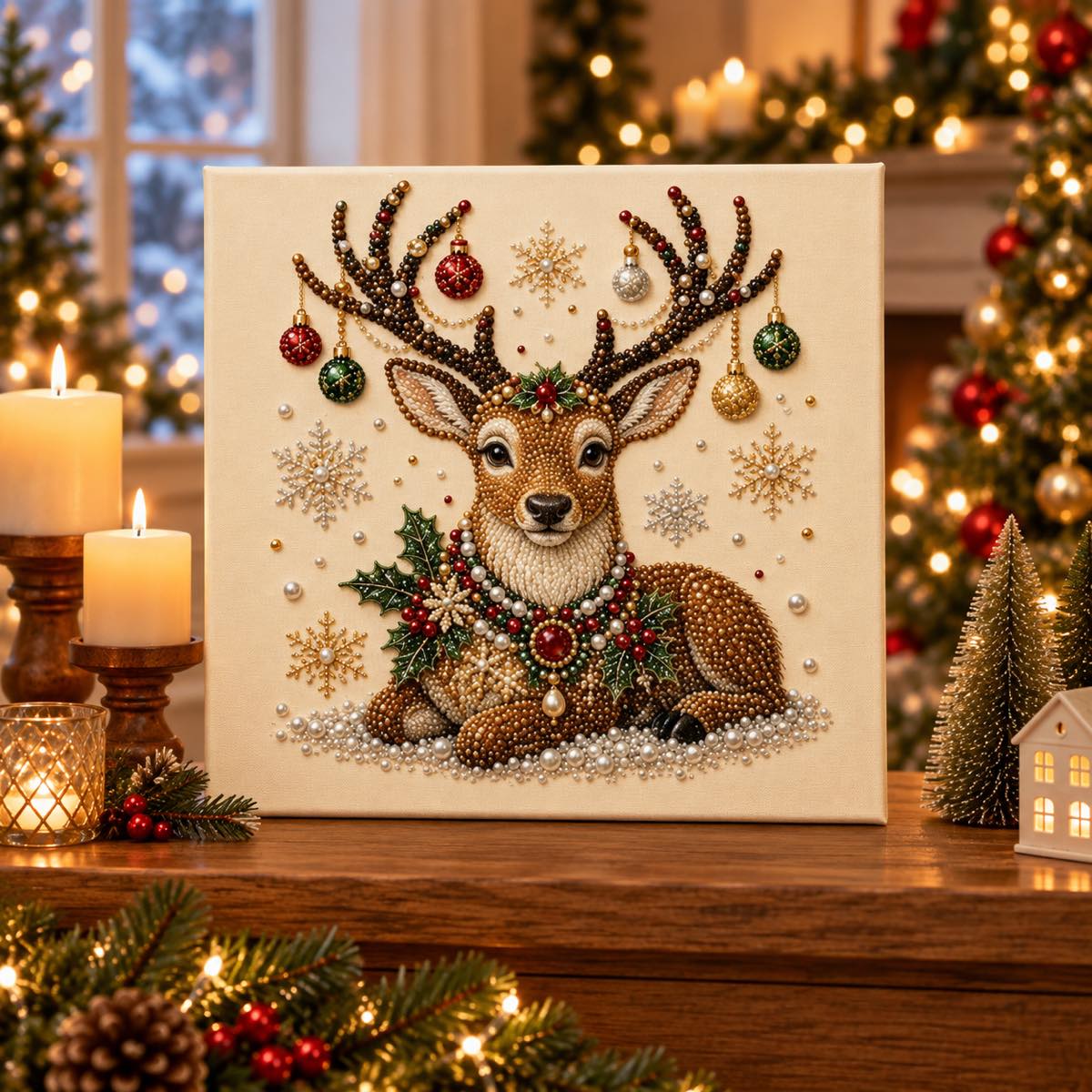 Jeweled Reindeer Christmas — room image