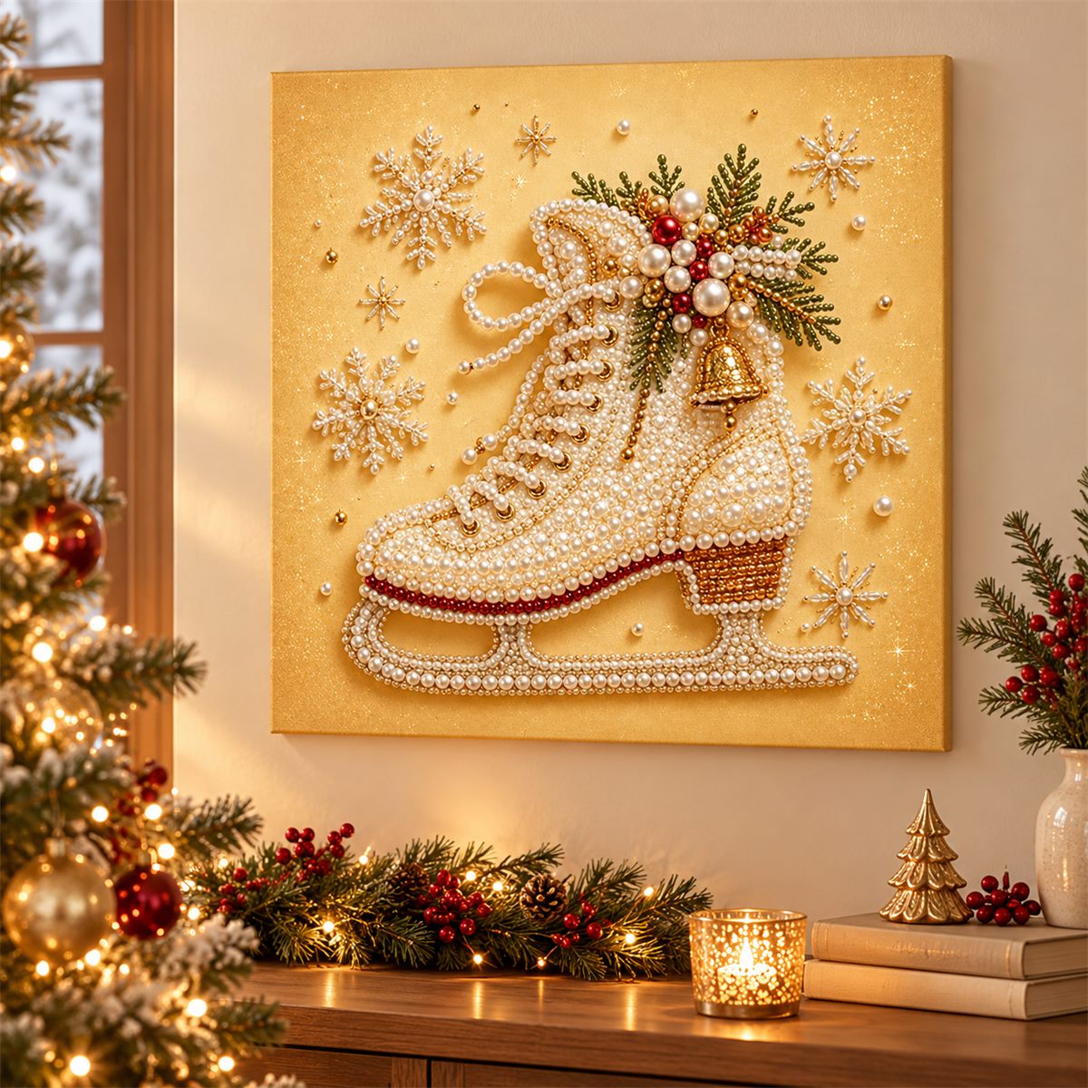 Pearl Ice Skate Bell — room image