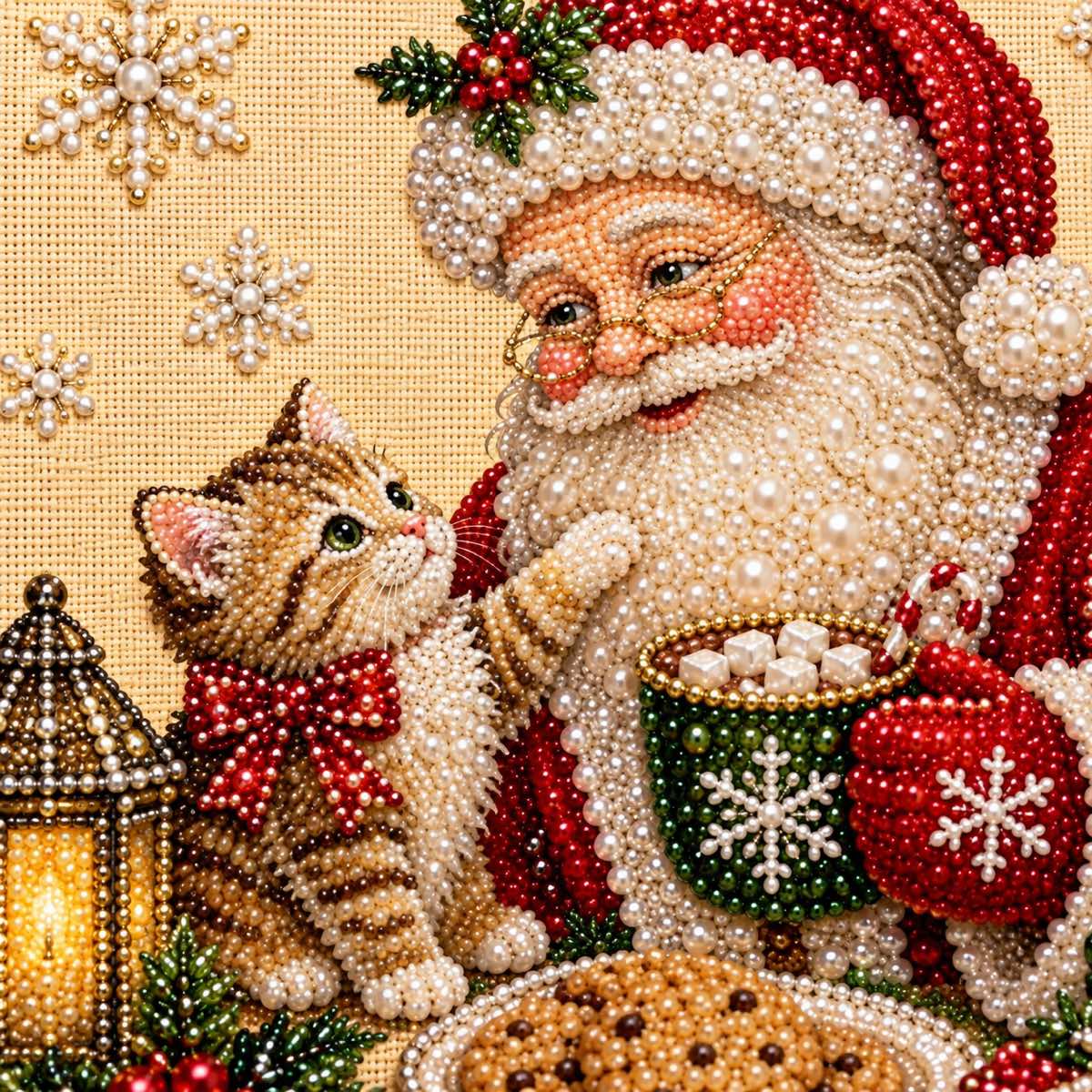 Santa Cat Christmas — detail image