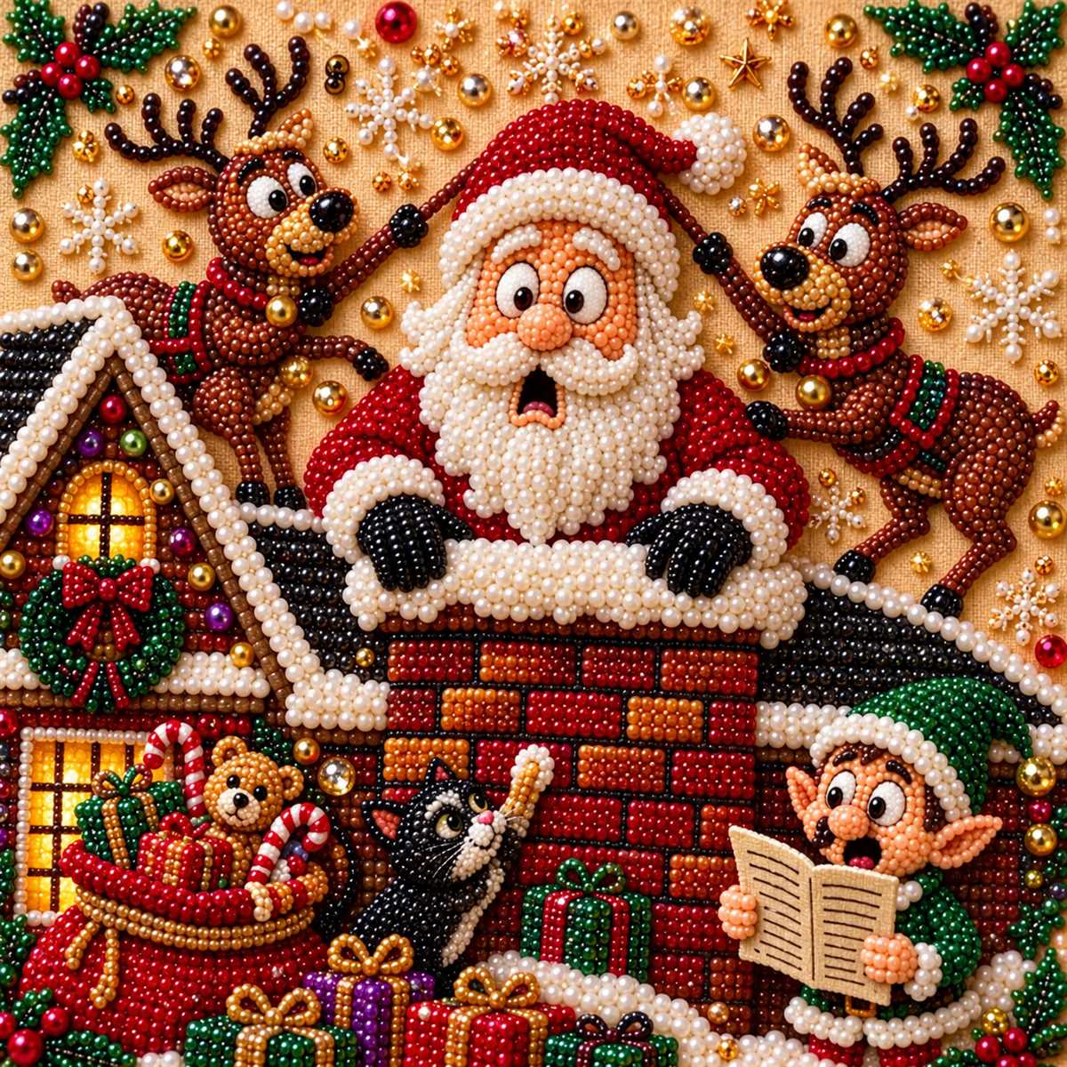 Santa Chimney Holiday Helpers — detail image