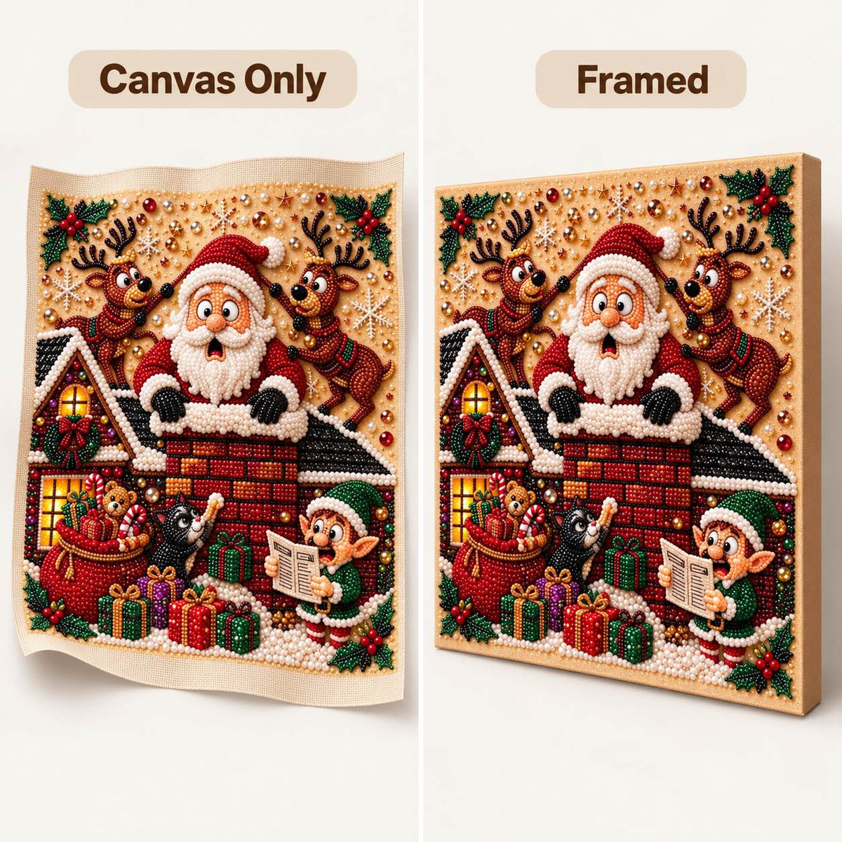 Santa Chimney Holiday Helpers — style image