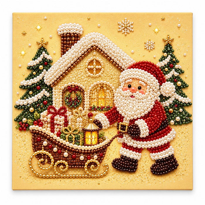 Santa Cottage Gift Sleigh — hero image