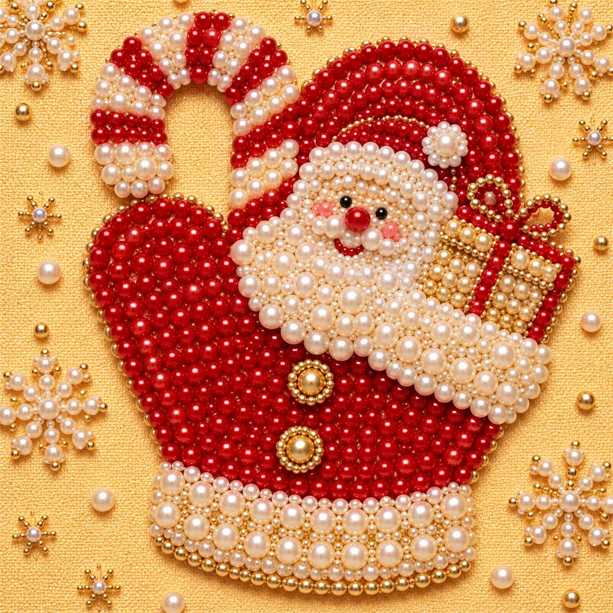 Santa Mitten Gift — detail image