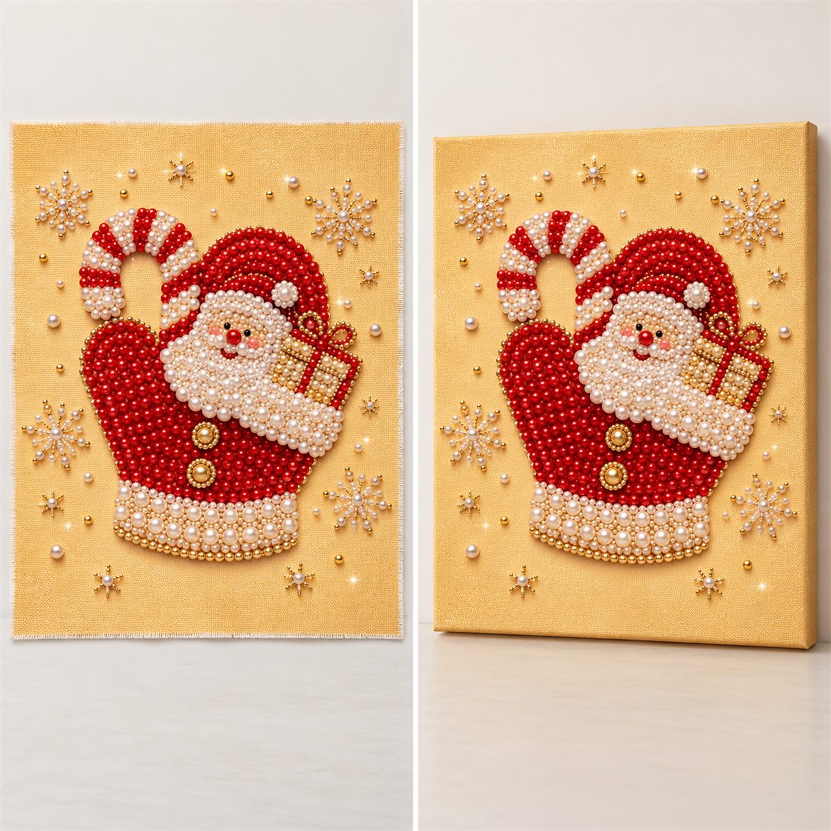 Santa Mitten Gift — style image