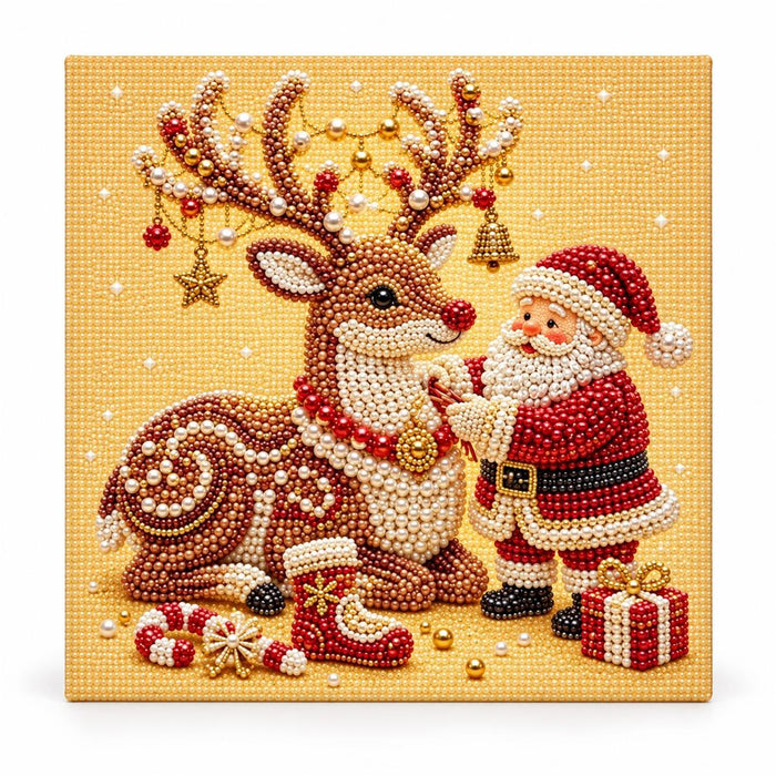 Santa Reindeer Hug — hero image