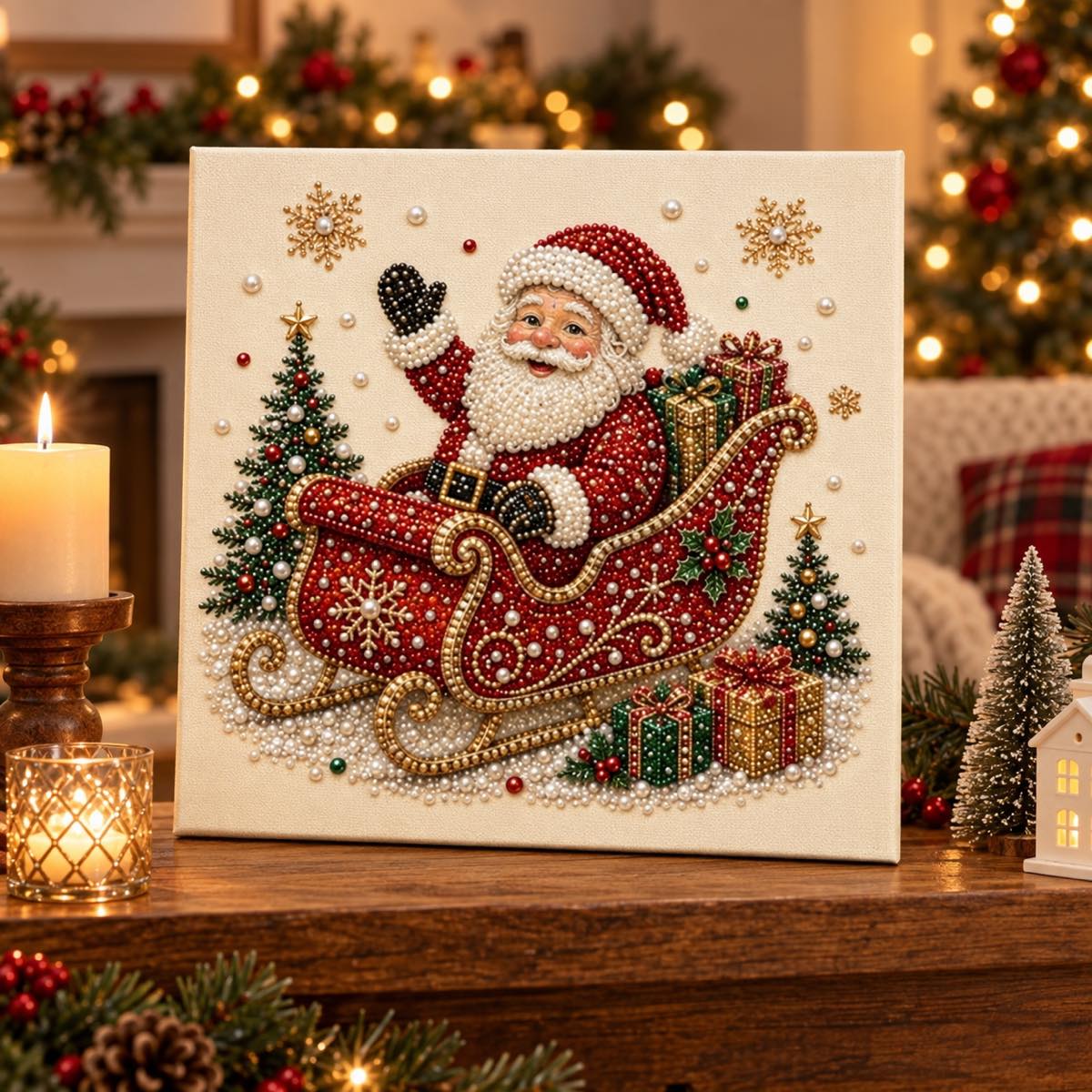 Santa Sleigh Christmas — room image