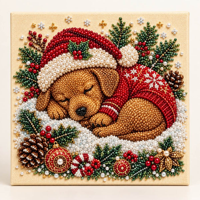 Sleeping Puppy Christmas — hero image