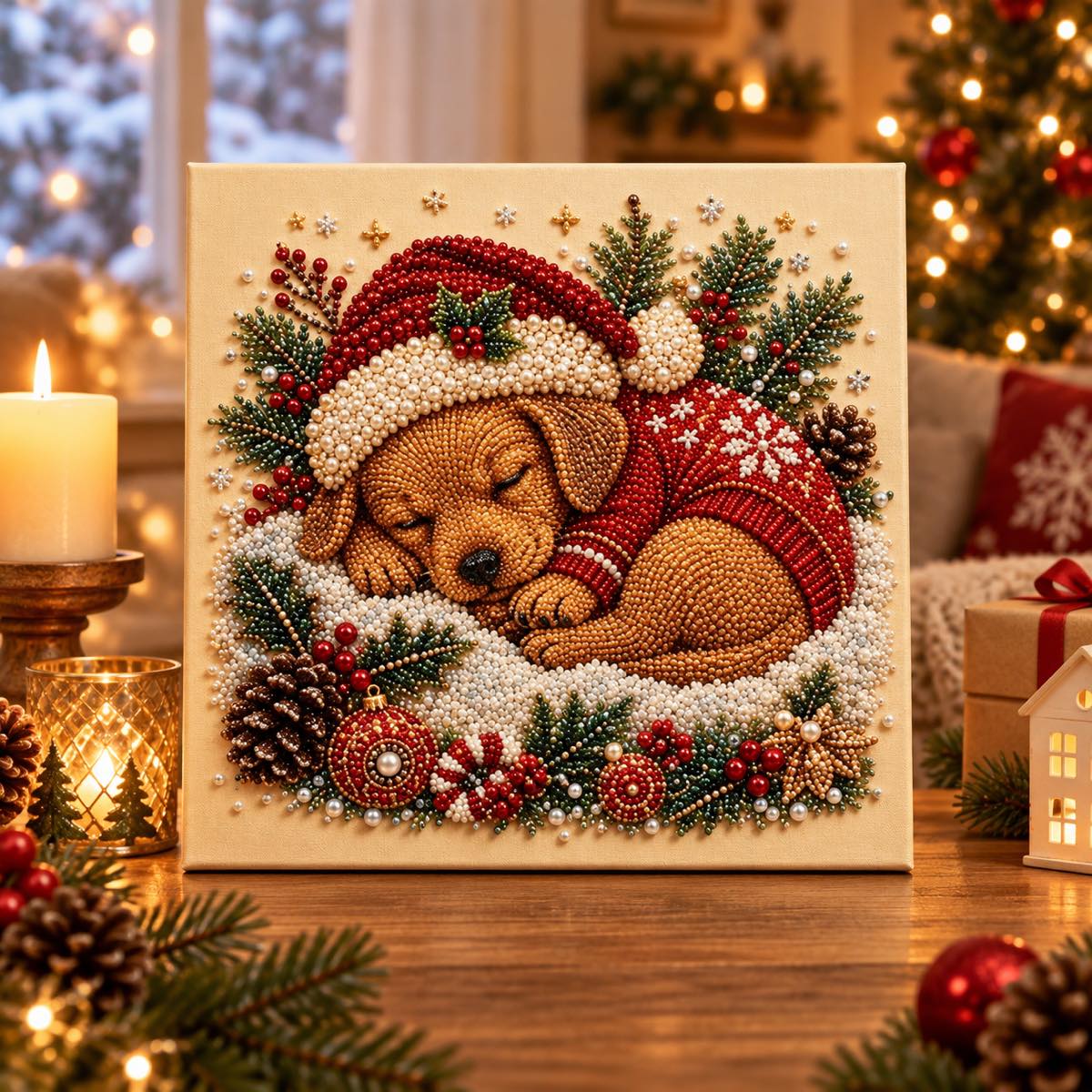 Sleeping Puppy Christmas — room image