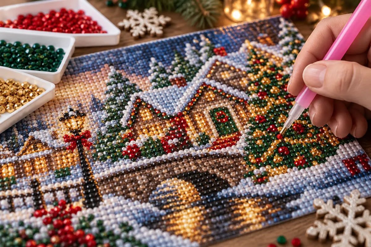 Christmas Diamond Painting: Choosing a Seasonal Project