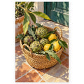 `01-artichokes-lemons-market-basket-hero.webp` — Full Artichokes Lemons Market Basket paint by numbers artwork on a clean white square, complete design shown at its original proportions with a subtle soft shadow.