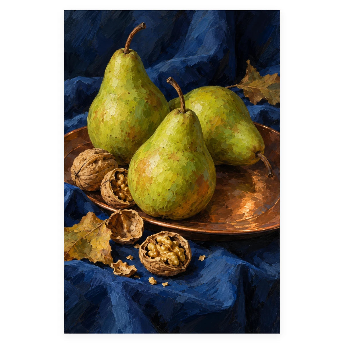 `02-pear-walnut-copper-plate-original-white-background.webp` — Complete original Pear Walnut Copper Plate artwork centered on a white 1:1 background with the original proportions preserved.