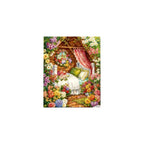 Secret Garden Flower Canopy completed original artwork on a clean white background