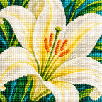 Diamond drill detail for Lily Radiance Diamond Painting Kit