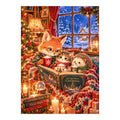 Christmas Storytime Fox and Friends original artwork