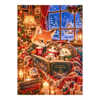 Christmas Storytime Fox and Friends original artwork