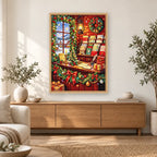 Christmas Card Writing Desk home decor scene