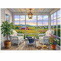 Countryside Window Garden Diamond Painting Kit