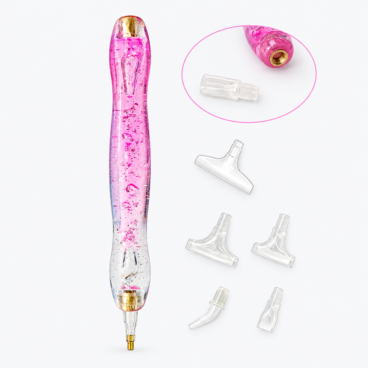 Blue 8PCS diamond painting drill pen set