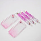 Pink 8PCS diamond painting pen set product arrangement