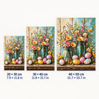 Spring Flower Vase Diamond Painting Kit Easter Art