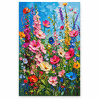 Colorful Wildflower Meadow Diamond Painting Kit