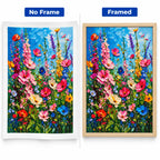Colorful Wildflower Meadow Diamond Painting Kit