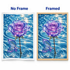 Lavender Water Rose Diamond Painting Kit