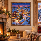 Home decor scene for Alpine Christmas Market
