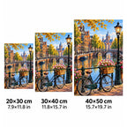 Amsterdam Canal Bicycle size guide