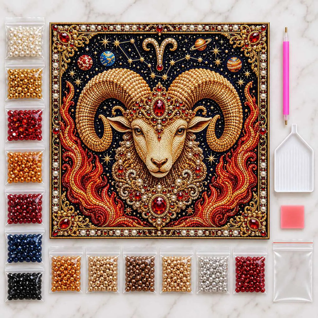 aries pearl painting kit contents as shown