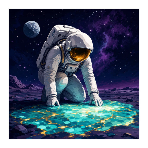 Original artwork for Celestial Mosaic