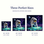 Three canvas sizes for Celestial Mosaic
