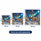 Aurora Christmas Reindeer pearl painting kit – size image