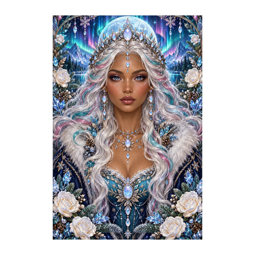 Original white-background artwork of Aurora Opal Oracle