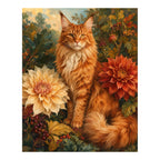 Original artwork for Autumn Majesty Diamond Painting Kit