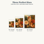 Size guide for Autumn Majesty Diamond Painting Kit
