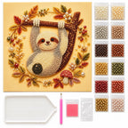 Autumn Sloth Branch — kit image