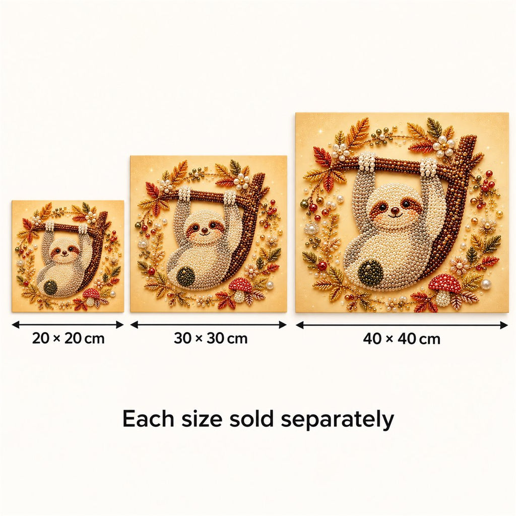 Autumn Sloth Branch — size image