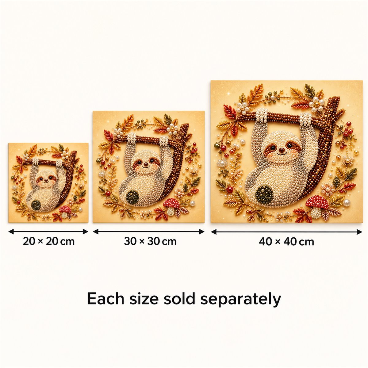 Autumn Sloth Branch — size image