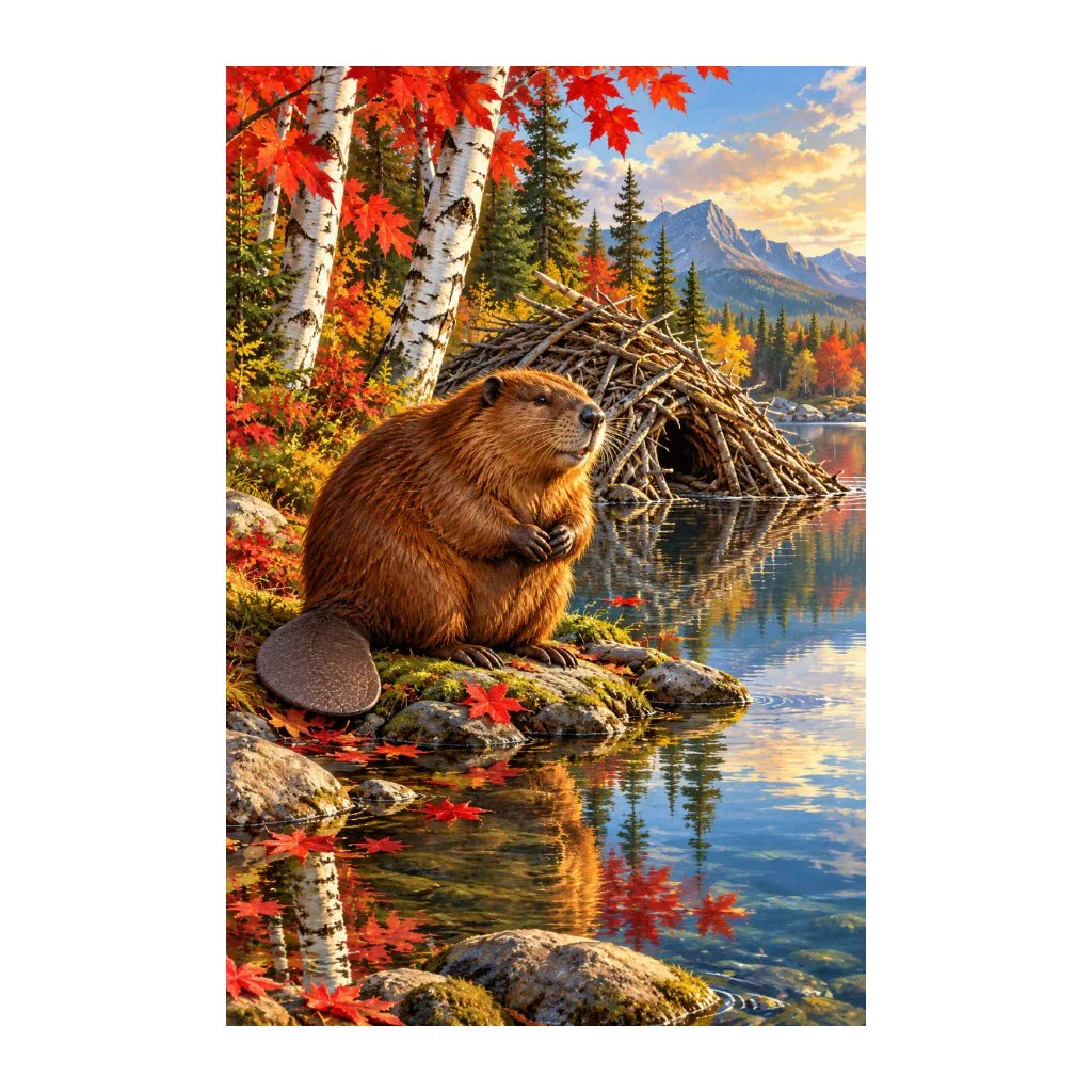 Original Beaver River artwork on a white background.