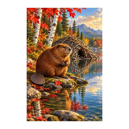 Original Beaver River artwork on a white background.