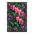 Original white-background artwork of Bleeding Heart Velvet Vine