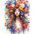 Original artwork showing blooming serenity.